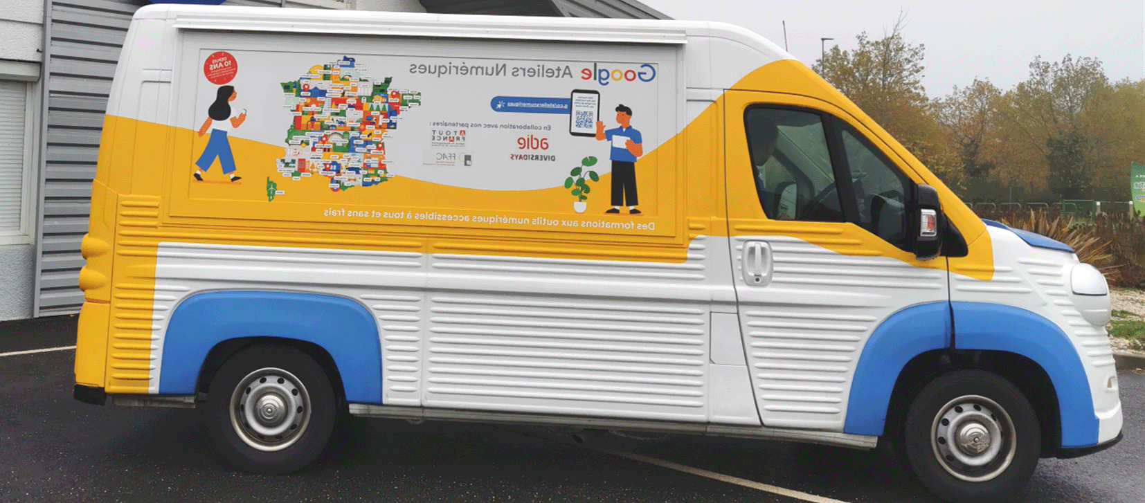 Le van Google est de passage à Auxerre le mardi 4 avril 2023